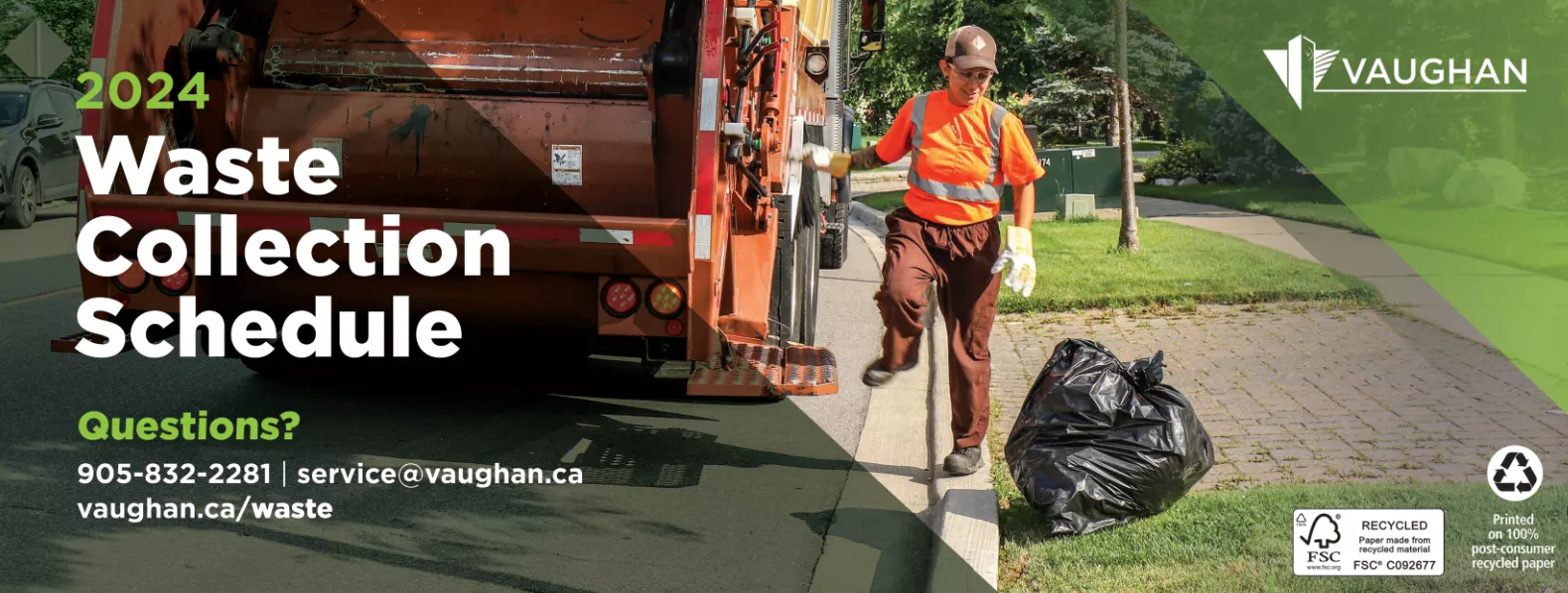 Collection Schedule City of Vaughan